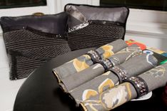 Leather Napkin Rings 3 small