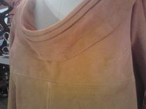 Yellow Suede Dress 1 small