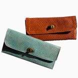 Embossed Leather Clutch 2 small