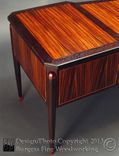 Elegant Executive Desk In Rosewood And Wenge 1 small