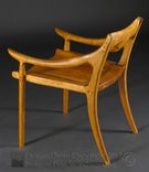 Maloof Low-Back Dining Chair In Cherry 3 small