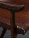 Maloof Low-Back Dining Chair In Wenge 2 small