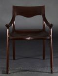Maloof Low-Back Dining Chair In Wenge 6 small
