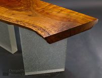 Claro-Walnut Sofa Table With Glass Legs 5 small