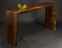 Poured Walnut Sofa Table 1 small