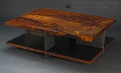 Claro-Walnut Coffee Table With Steel Base 3 small