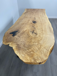 Live Edge Ash Dining Table, Slab Dining Table, Industrial Dining Table, Rustic Kitchen Table 1 small