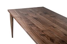 Contemporary Dining Room Table // Black Walnut // Modern Clean Design 1 small