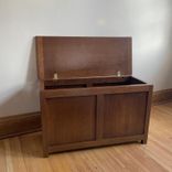 Customizable Blanket Chest - Hardwood 2 small