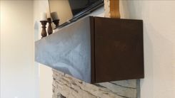 Fireplace Mantel With Hidden Storage 2 small