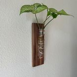 Propagation Vase - Walnut And Copper - Happy Together 6 small