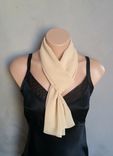 Nude Chiffon Scarf 1 small