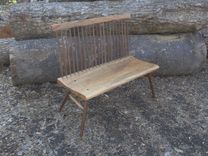 Comfortable Walnut Dining Bench 3 small