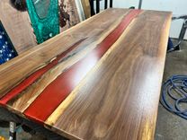 Handcrafted Walnut River Table 6 small