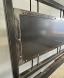 Metal Bed 4in Square Tube Removable Cross And Matching Bench 5 small