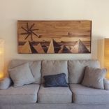 Geometric Wall Hanging Art 1 small