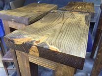 Reclaimed Pine Stool 3 small