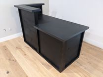 Shou Sugi Ban And Concrete Reception Desk 6 small