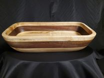 ***Sold*** Maple Walnut Carved Bowl 4 small