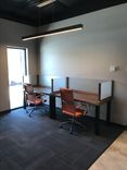 Work Stations With Glass Dividers 1 small