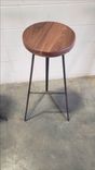 Bar Stool With Walnut Seat 1 small