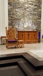 Presider's Chair, Celebrant's Chair, Liturgical Furniture, Church Furniture 1 small