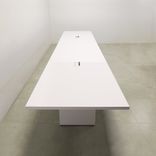 Rectangular Shape Custom Conference Table, Laminate Top - Newton Meeting Table 4 small