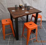 Live Edge Walnut Bistro Table 4 small