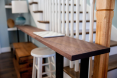 Long Console Table, Long Narrow Console Table, Long Entryway Table, Long Hallway Table 2 small
