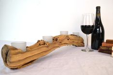 Grapevine 5 Candle Holder - Midway - Made From Retired California Grapevines 4 small