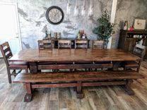 Reclaimed Maple Dining Table 2 small