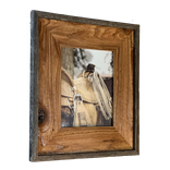 Ranchers Series, Handcrafted 3.75" Wide, Barnwood Raised Edge & Western Cedar Photo Frame 2 small