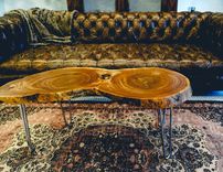 Rare Cut Live Edge Coffee Table 3 small