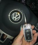 Crystallized Car Key Bling Bedazzled Genuine European Crystals Lexus Vw Mercedes Bmw 5 small