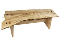 Handmade Ambrosia Maple Live Edge Coffee Table 1 small
