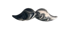 Handmade Mustache Magnets-Set Of 10 2 small