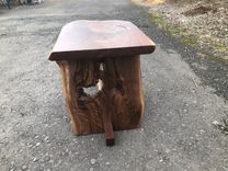 Mid Century Modern George Nakashima Inpired Side Table 5 small