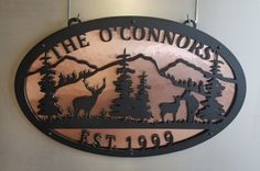 Custom Double Layer Wildlife Sign 7 small