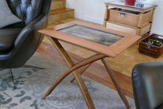 Oak Wine Stay End Table 1 small