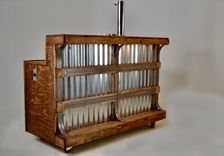 Custom Industrial Rustic Contemporary Wood And Metal Bar 3 small
