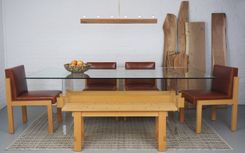 Floating Trestle Dining Table 4 small