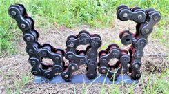 Roller Chain Art Metal Ford Sign 3 small