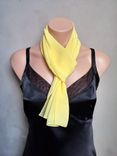 Yellow Chiffon Scarf 1 small