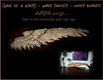 Angel Wings, Art,Wall Art, Wood Anniversary Gifts, Wall Mural,Oil Paintings,Large Custom Paintings 1 small