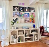 Modern Media Or Accent Shelf 3 small