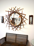 Wine Barrel Mirror - Mollina - Made From Retired California Wine Barrels 5 small