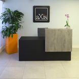 Modern Custom Reception Desk With Counter - Los Angeles Desk 1 small