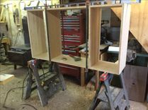 Cherry Media Cabinet 4 small