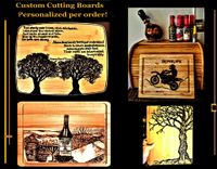 Anniversary gift, Wood, Five year, Couples gift, Family name, Cutting Board, Custom, Charcuterie Board, Hand Created Designs, No Machines Used 6 small