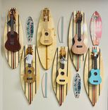 Surfboard Ukulele Holder 6 small